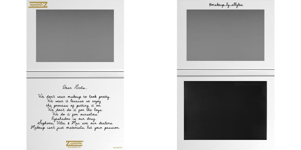 Custom Extra Large Z Palette