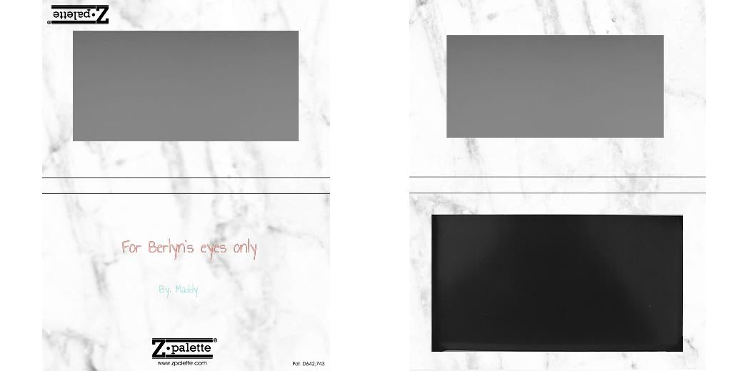 Custom Medium Deep Z Palette