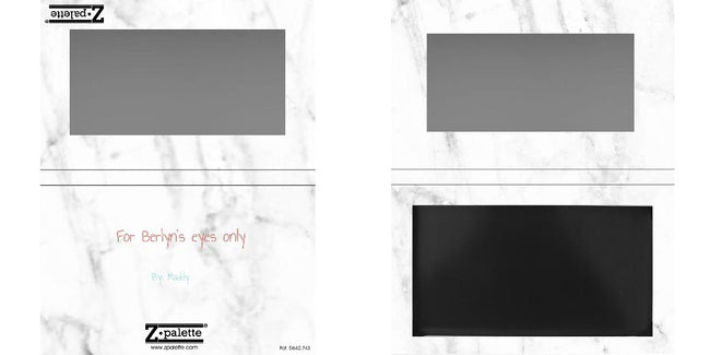 Custom Medium Deep Z Palette