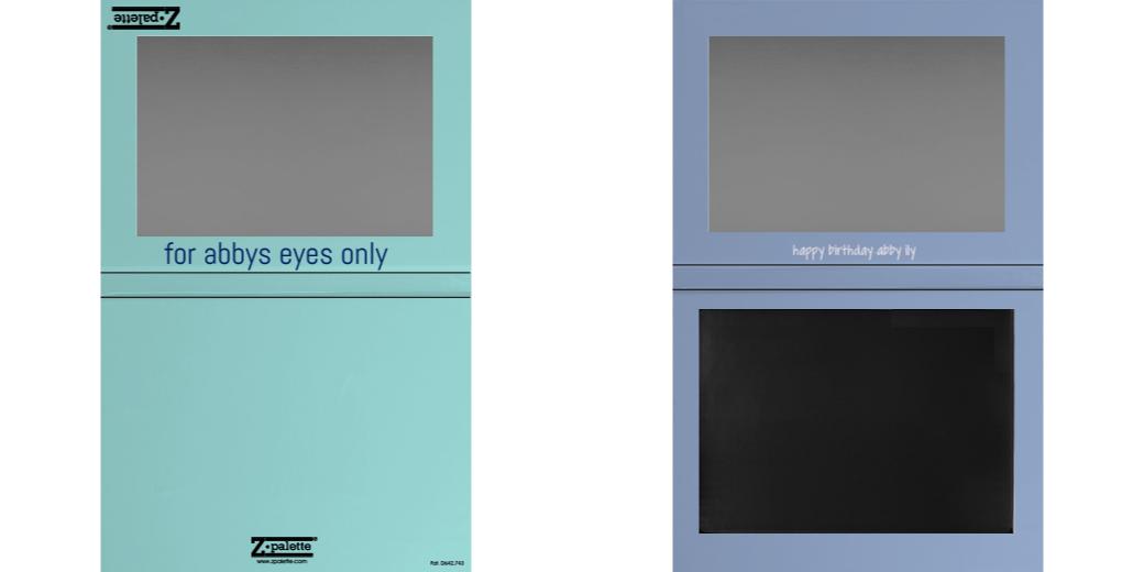 Custom Extra Large Z Palette