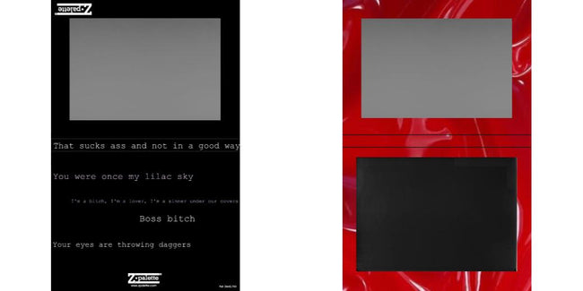 Custom Extra Large Z Palette