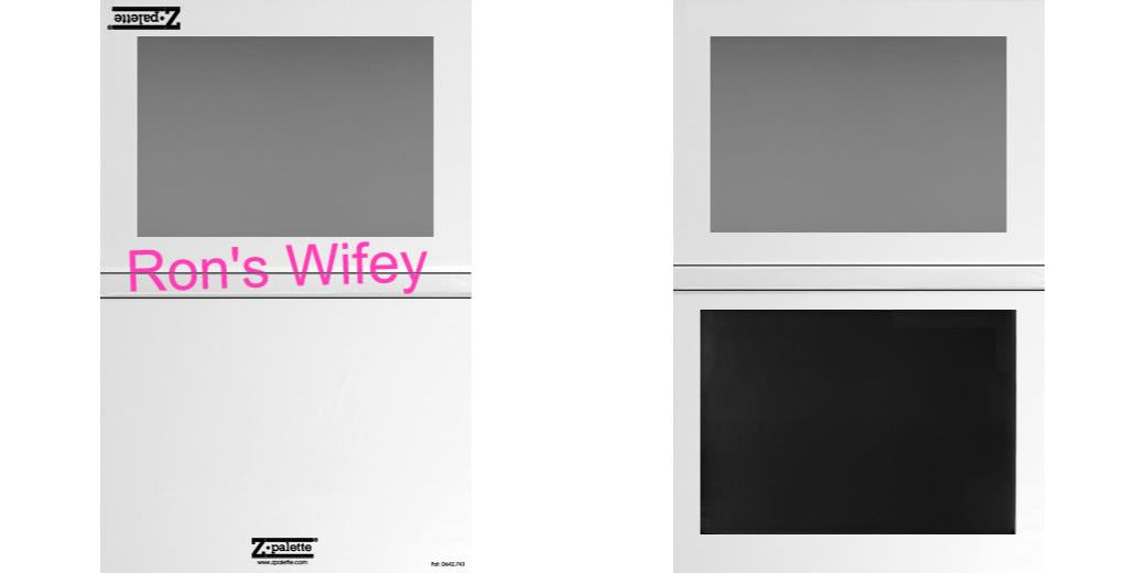 Custom Extra Large Z Palette