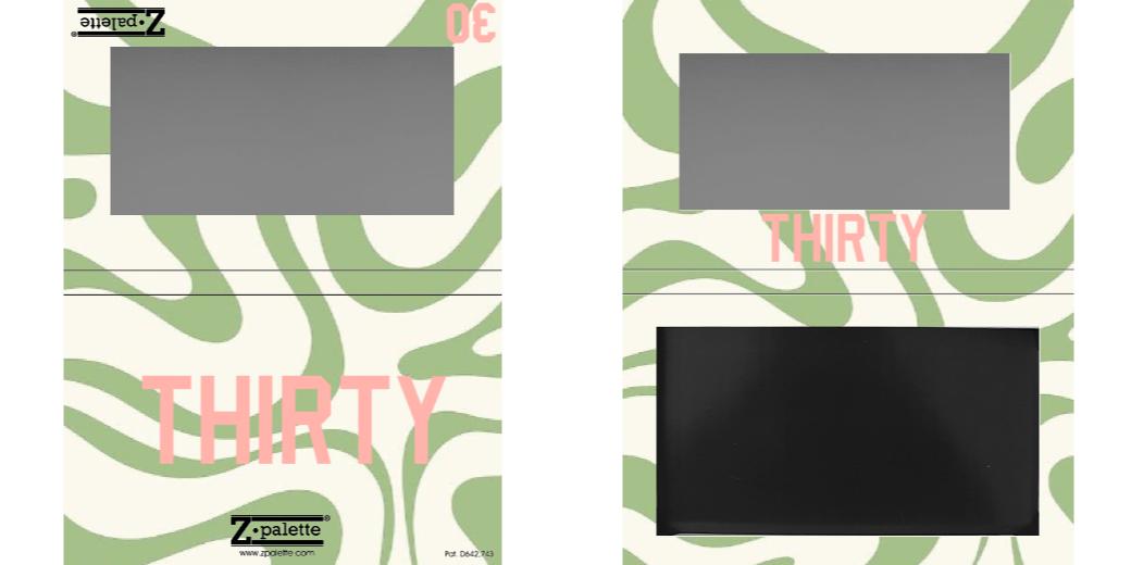 Custom Medium Deep Z Palette