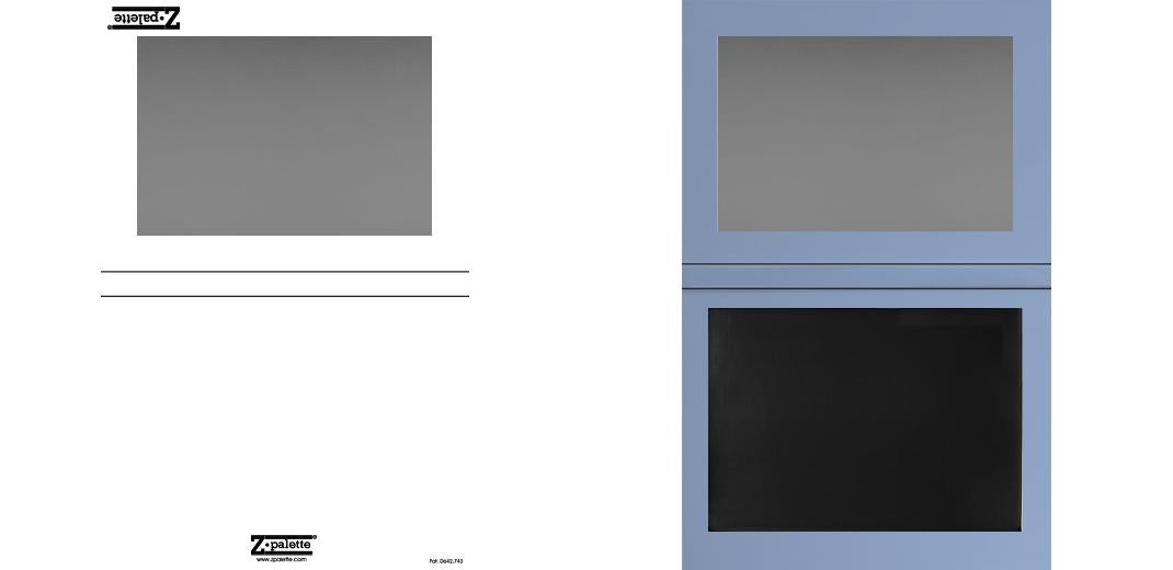 Custom Extra Large Z Palette