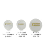 Small Deep Z Palette Travel Jars - 8 pack